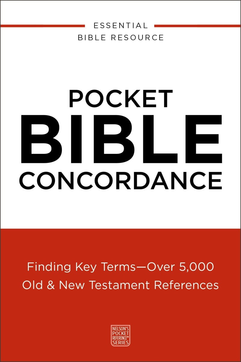 Cover image for Pocket Bible Concordance, isbn: 9780310181125