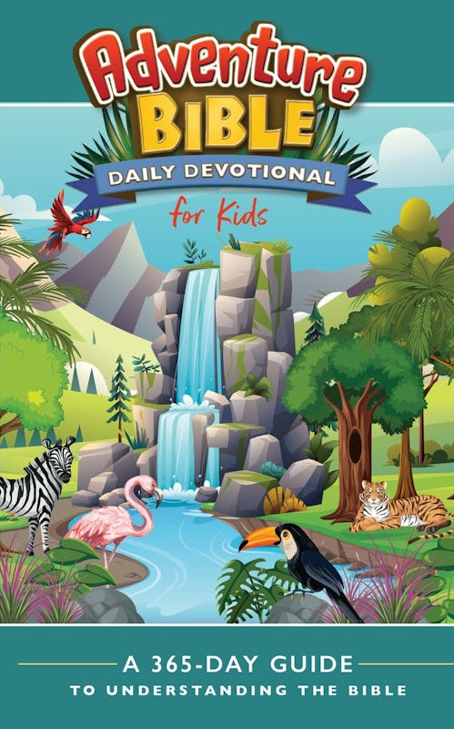 Cover image for Adventure Bible Daily Devotional for Kids, isbn: 9780310181255