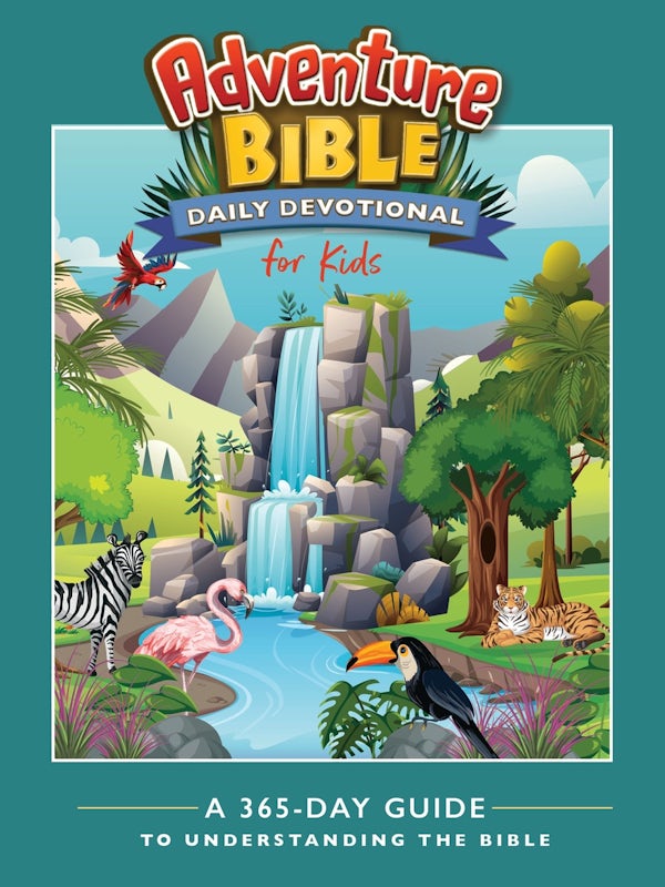 Cover image for Adventure Bible Daily Devotional for Kids, isbn: 9780310181255