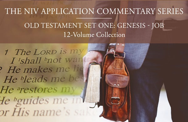 Cover image for The NIV Application Commentary, Old Testament Set One: Genesis-Job, 12-Volume Collection, isbn: 9780310181446