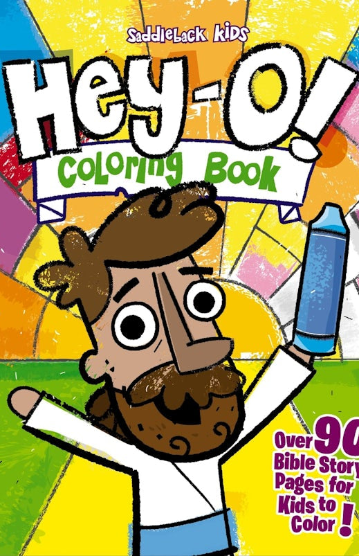 Cover image for Hey-O! Stories of the Bible Coloring Book, isbn: 9780310182146