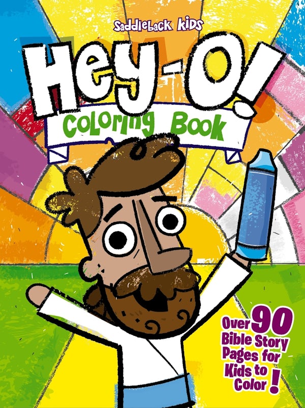 Cover image for Hey-O! Stories of the Bible Coloring Book, isbn: 9780310182146