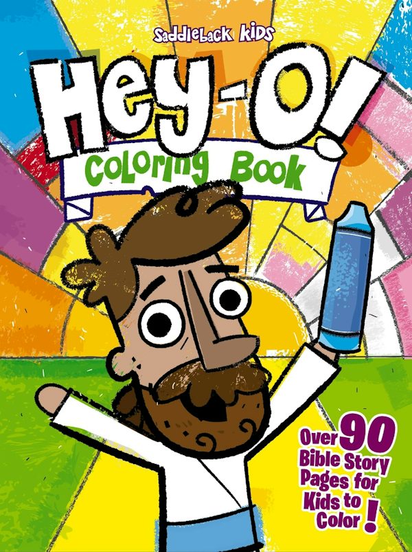 Cover image for Hey-O! Stories of the Bible Coloring Book, isbn: 9780310182146
