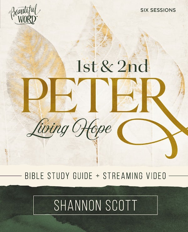 Cover image for 1st and 2nd Peter Bible Study Guide Plus Streaming Video, isbn: 9780310183655