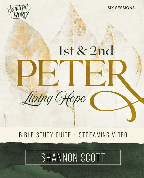 Cover image for 1 and 2 Peter Bible Study Guide Plus Streaming Video, isbn: 9780310183655