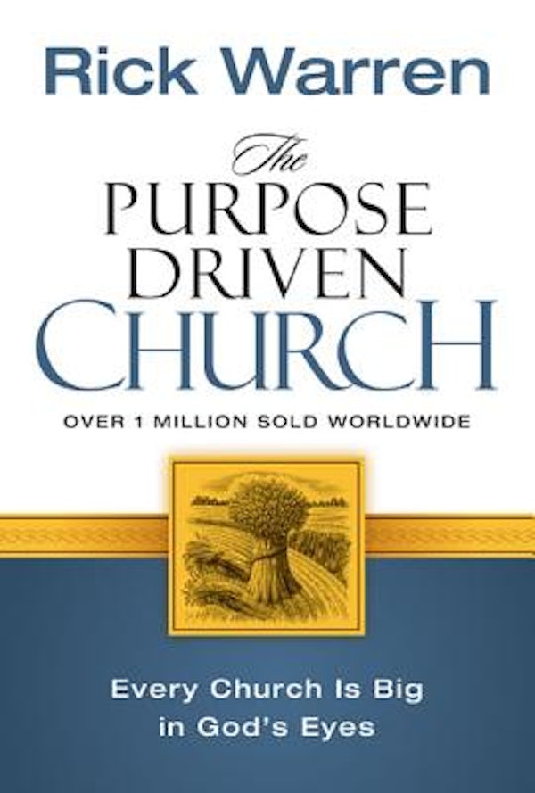 Cover image for The Purpose Driven Church, isbn: 9780310201069