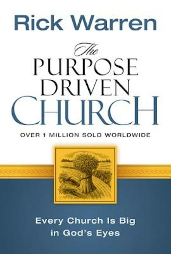 Cover image for The Purpose Driven Church, isbn: 9780310201069