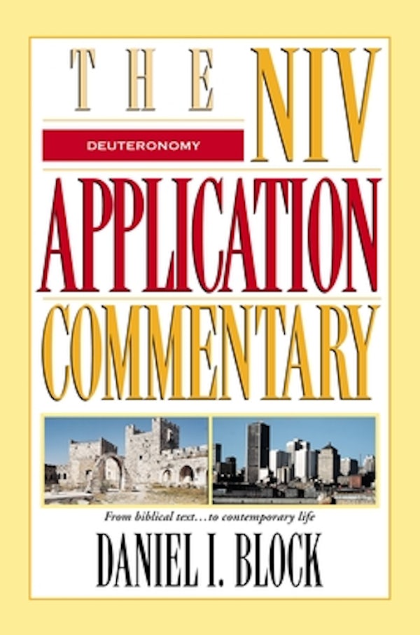 Cover image for Deuteronomy, isbn: 9780310210481