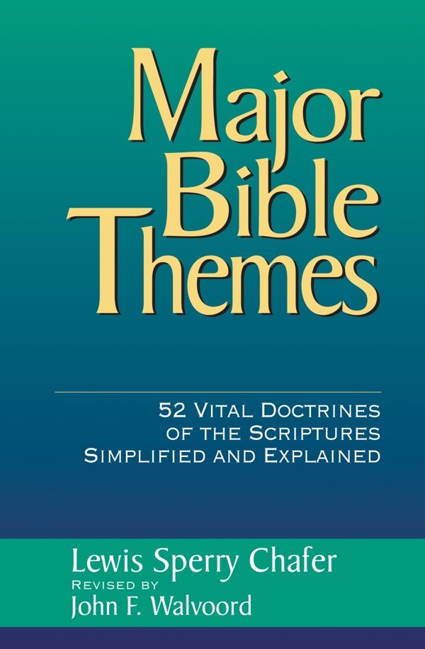 Cover image for Major Bible Themes, isbn: 9780310223900