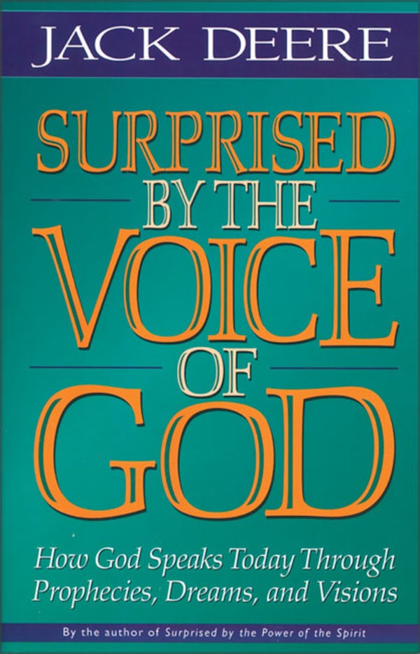 Cover image for Surprised by the Voice of God, isbn: 9780310225584
