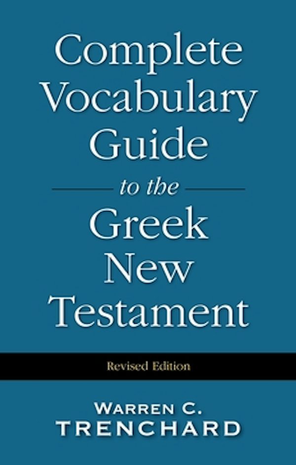 Cover image for Complete Vocabulary Guide to the Greek New Testament, isbn: 9780310226956