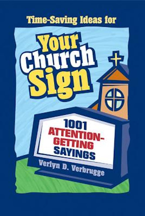 Cover image for Your Church Sign, isbn: 9780310228028