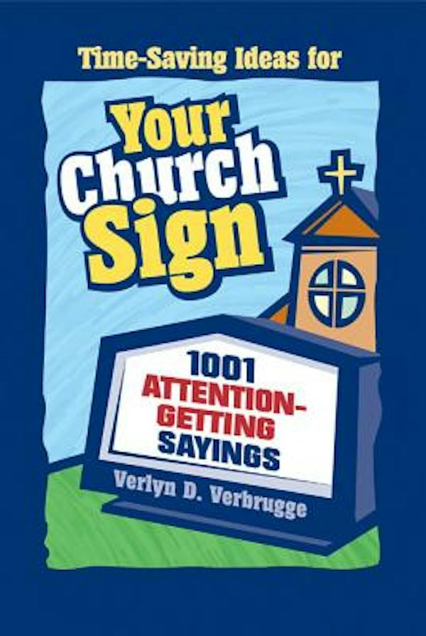 Cover image for Your Church Sign, isbn: 9780310228028