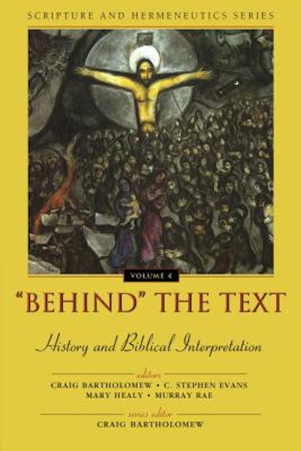 Cover image for Behind the Text, isbn: 9780310234142
