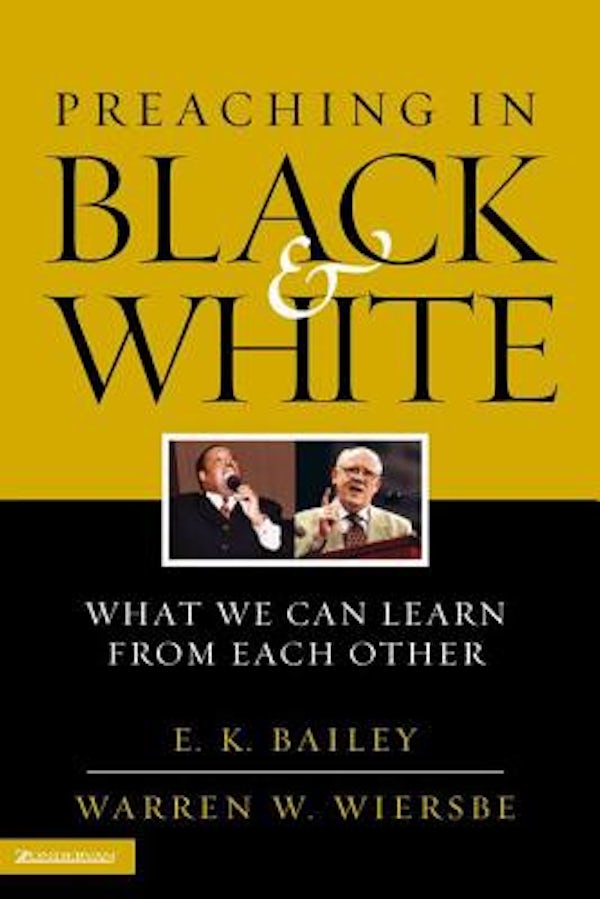 Cover image for Preaching in Black and White, isbn: 9780310240990