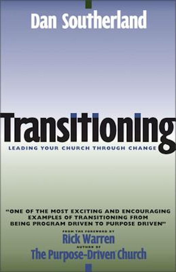 Cover image for Transitioning, isbn: 9780310242680