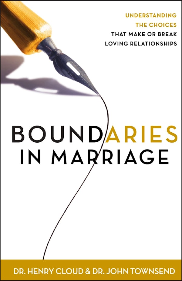 Cover image for Boundaries in Marriage, isbn: 9780310243144