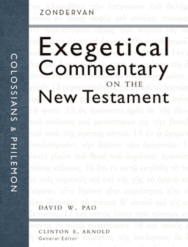 Cover image for Colossians and Philemon, isbn: 9780310243953