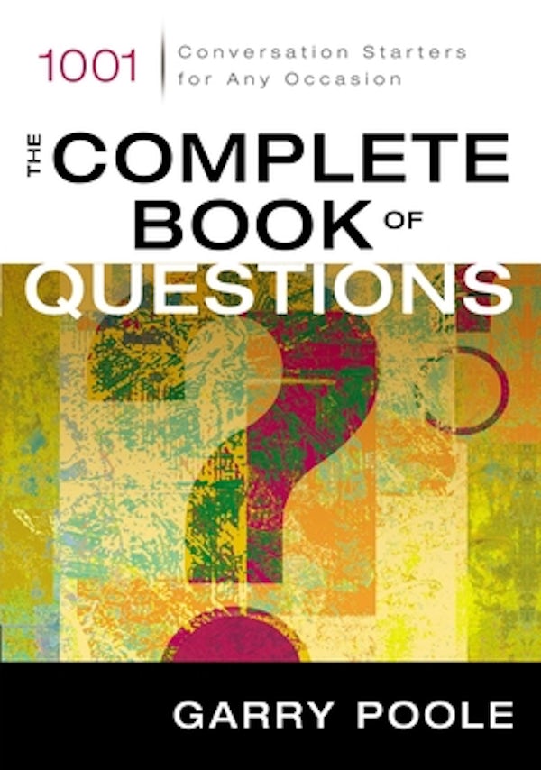 Cover image for The Complete Book of Questions, isbn: 9780310244202