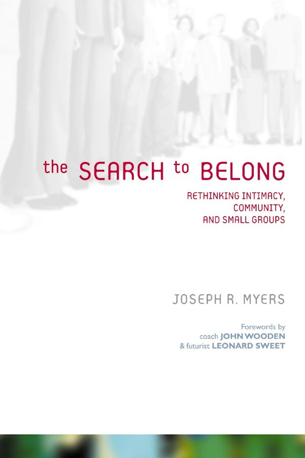 Cover image for The Search to Belong, isbn: 9780310255000