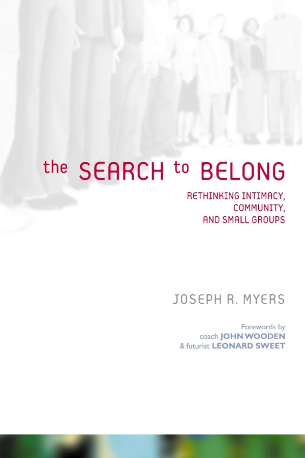Cover image for The Search to Belong, isbn: 9780310255000