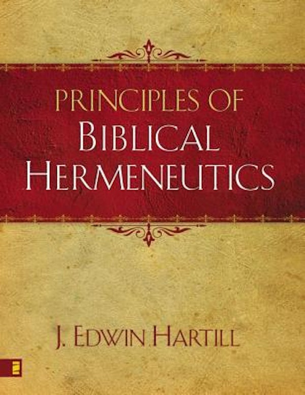 Cover image for Principles of Biblical Hermeneutics, isbn: 9780310272557