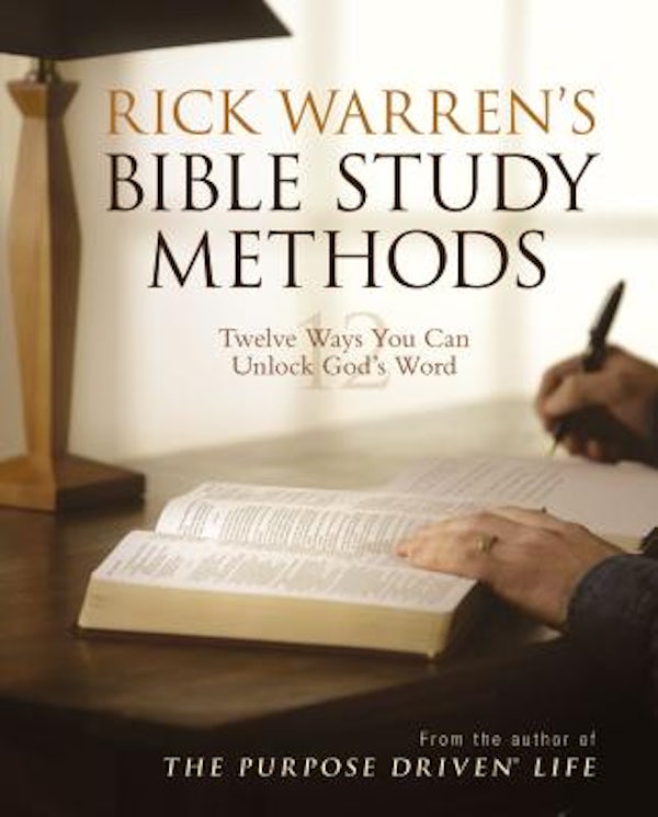 Cover image for Rick Warren's Bible Study Methods, isbn: 9780310273004