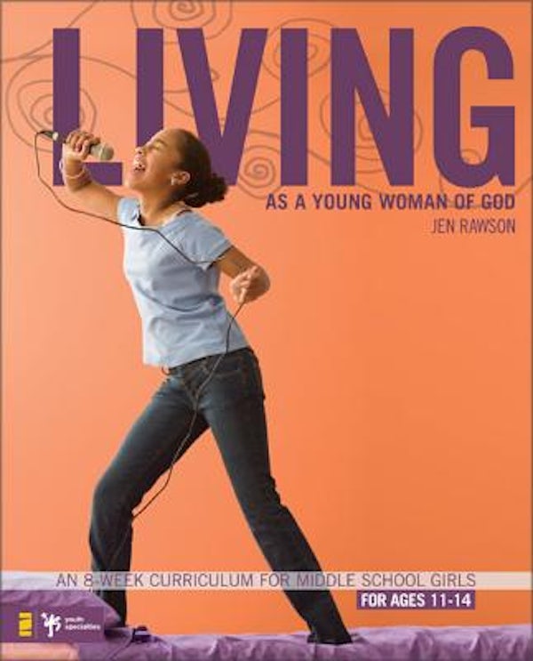 Cover image for Living as a Young Woman of God, isbn: 9780310275480