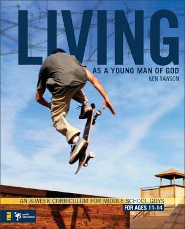 Cover image for Living as a Young Man of God, isbn: 9780310278795