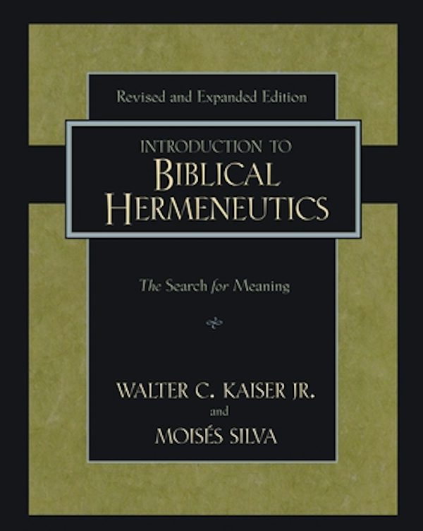 Cover image for Introduction to Biblical Hermeneutics, isbn: 9780310279518