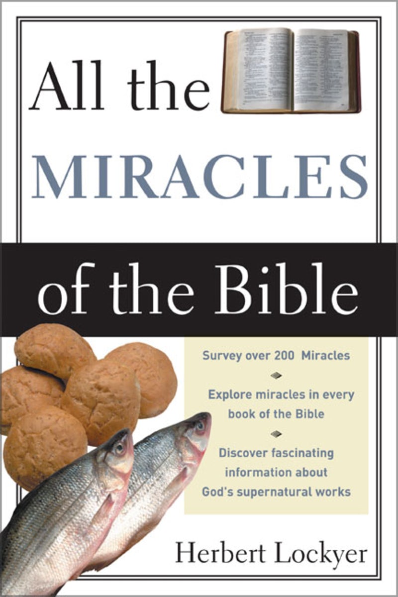 Cover image for All the Miracles of the Bible, isbn: 9780310281016