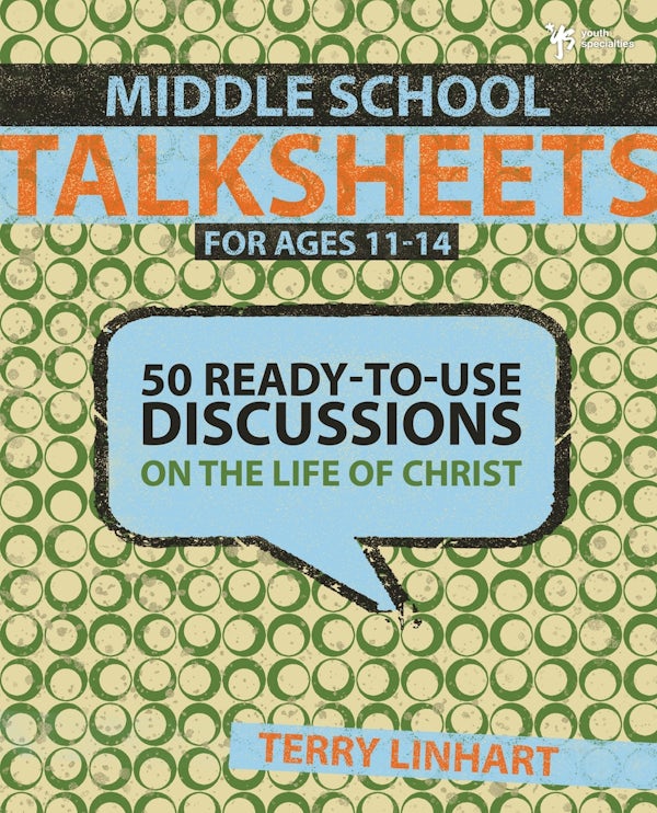 Cover image for Middle School Talksheets, isbn: 9780310285533