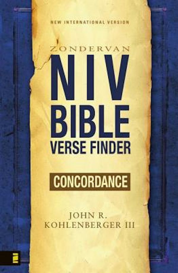 Cover image for NIV Bible Verse Finder, isbn: 9780310292050