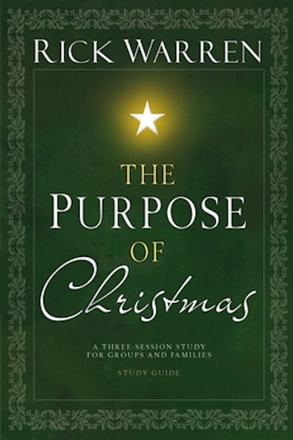 Cover image for The Purpose of Christmas Study Guide, isbn: 9780310318552