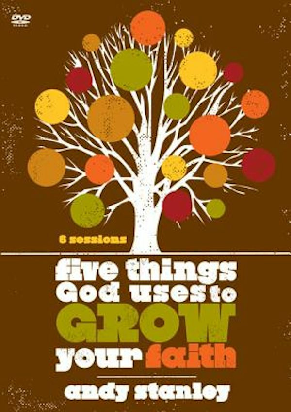 Cover image for Five Things God Uses to Grow Your Faith, isbn: 9780310324188
