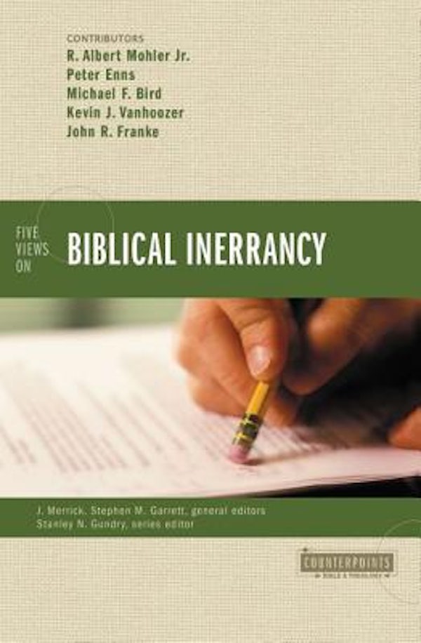Cover image for Five Views on Biblical Inerrancy, isbn: 9780310331360