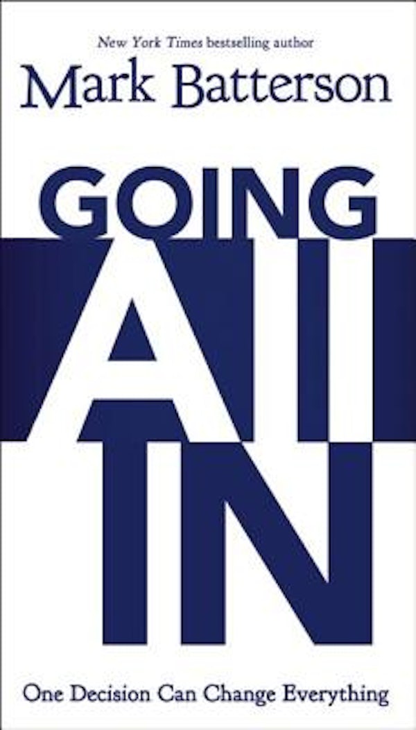 Cover image for The Going All In, isbn: 9780310337874