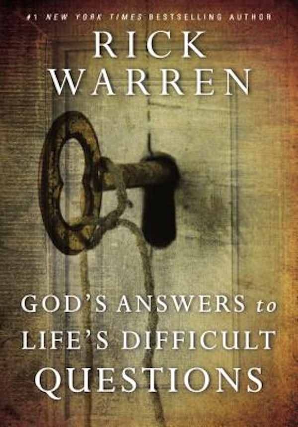 Cover image for God's Answers to Life's Difficult Questions, isbn: 9780310340751