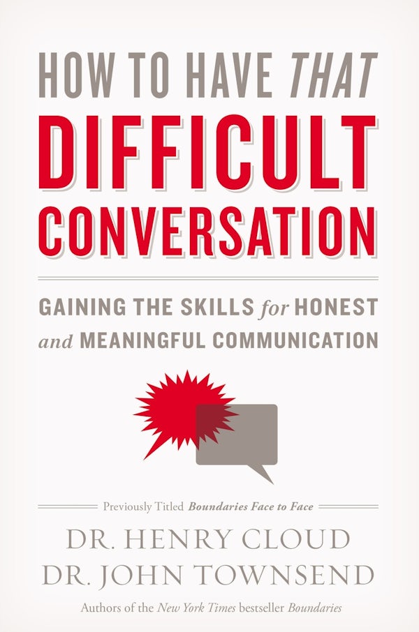 Cover image for How to Have That Difficult Conversation, isbn: 9780310342564
