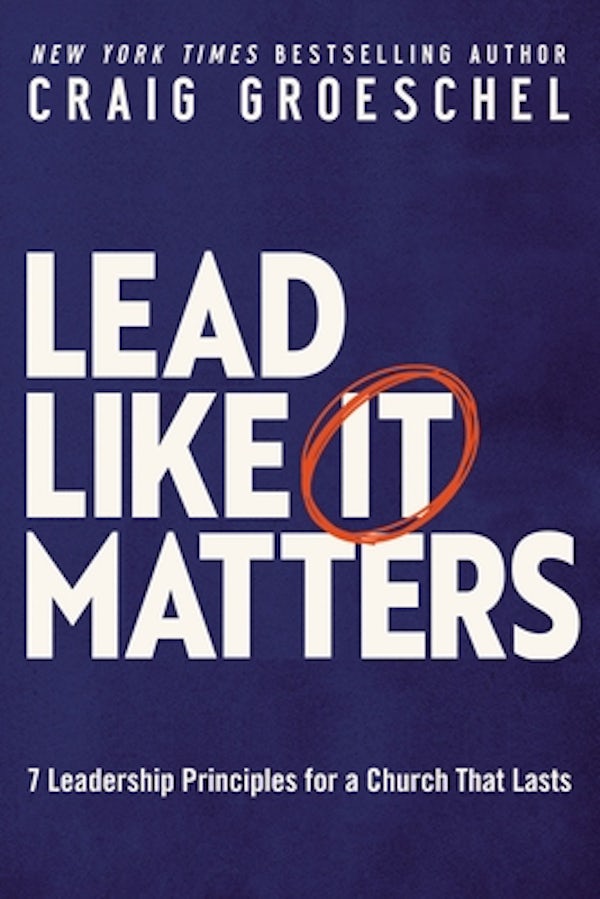 Cover image for Lead Like It Matters, isbn: 9780310362838
