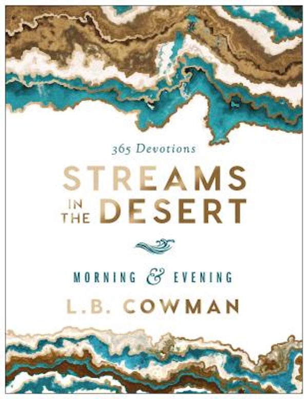 Cover image for Streams in the Desert Morning and Evening, isbn: 9780310365372