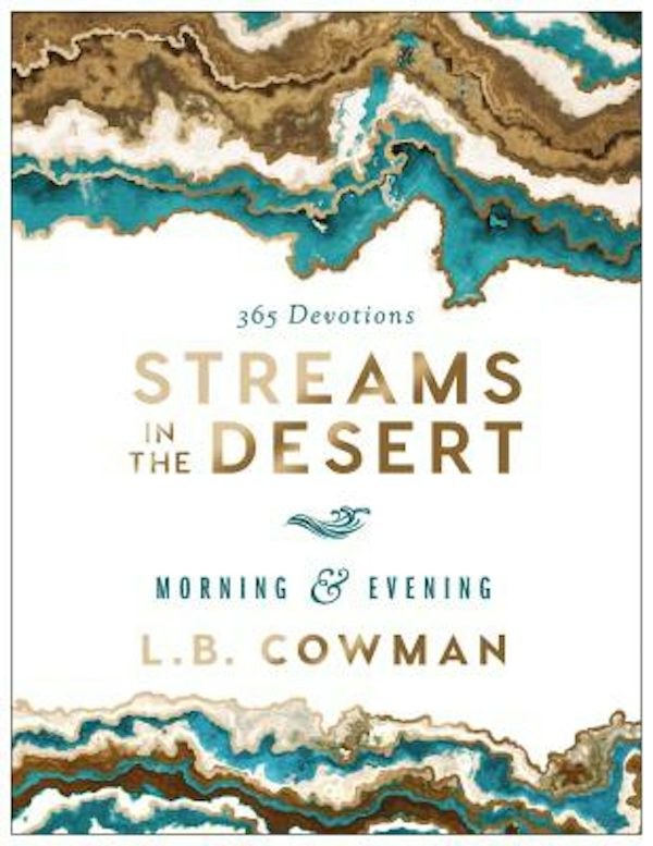 Cover image for Streams in the Desert Morning and Evening, isbn: 9780310365372