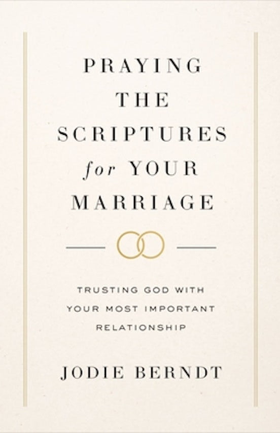 Cover image for Praying the Scriptures for Your Marriage, isbn: 9780310367093