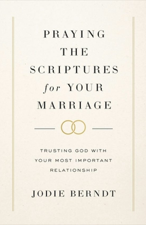 Cover image for Praying the Scriptures for Your Marriage, isbn: 9780310367093