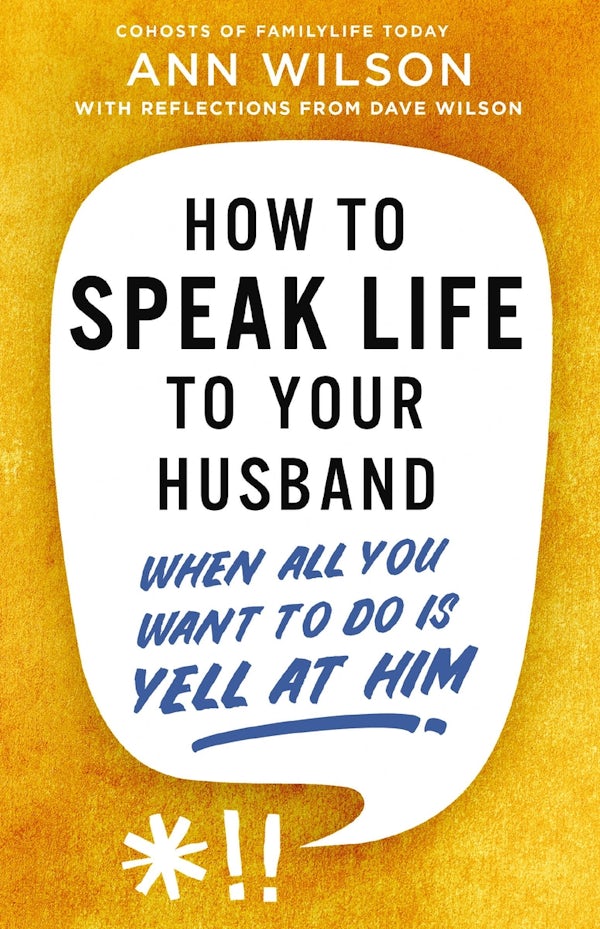Cover image for How to Speak Life to Your Husband, isbn: 9780310368991
