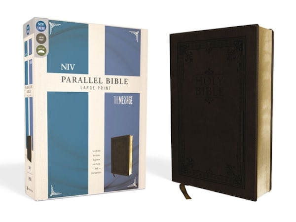 Cover image for Side-By-Side Bible-PR-NIV/MS Large Print, isbn: 9780310410263