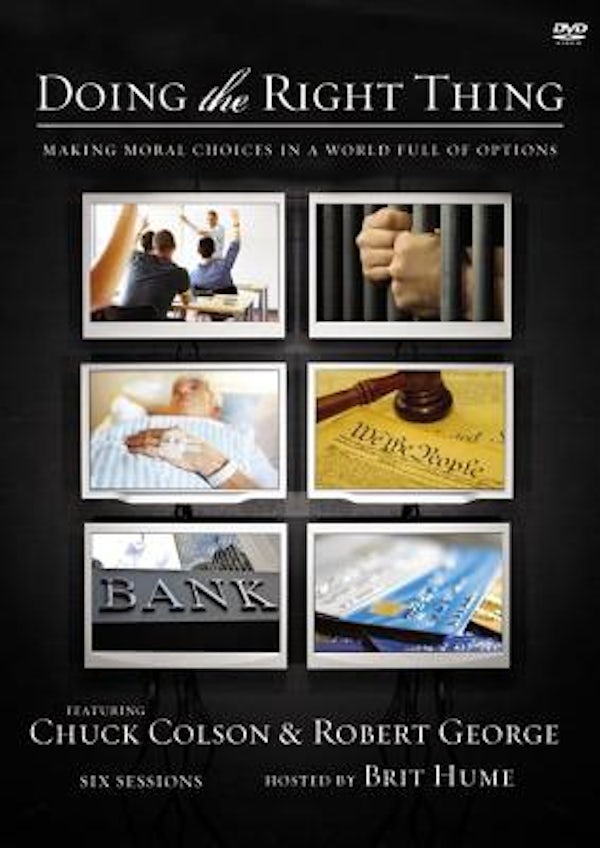 Cover image for Doing the Right Thing Video Study, isbn: 9780310427759