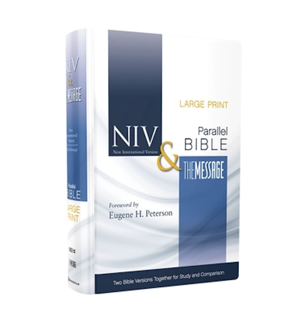 Cover image for Side-By-Side Bible-PR-NIV/MS-Large Print, isbn: 9780310436850