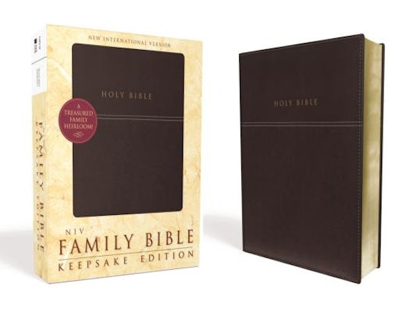 Cover image for Family Bible-NIV-Keepsake, isbn: 9780310438120