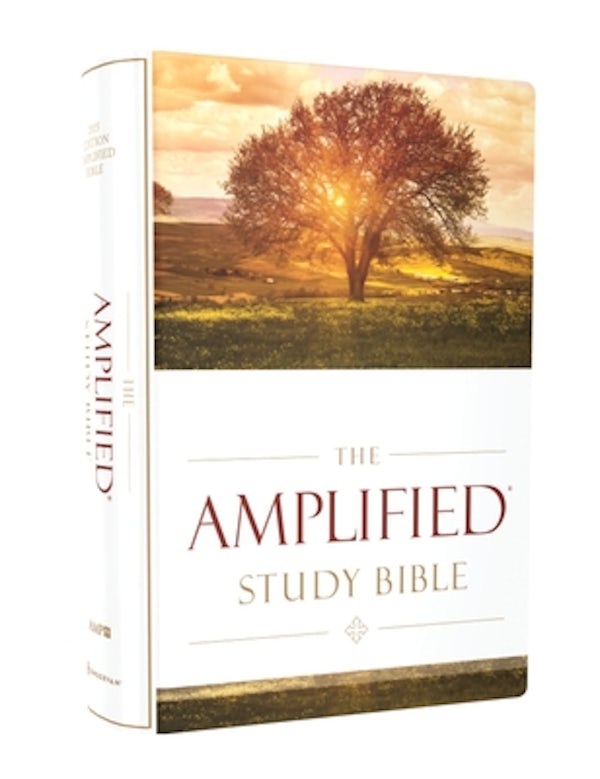 Cover image for Amplified Study Bible, Hardcover, isbn: 9780310440307